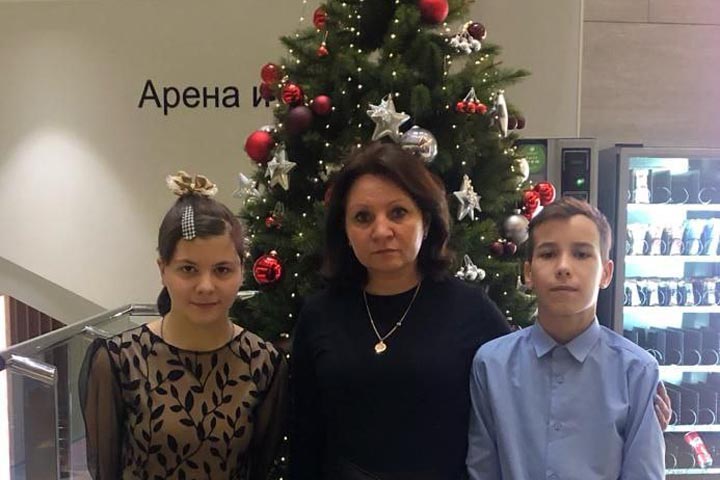 Воспитанники «Ласточки» приняли участие в Новогодней ёлке Минпросвещения России