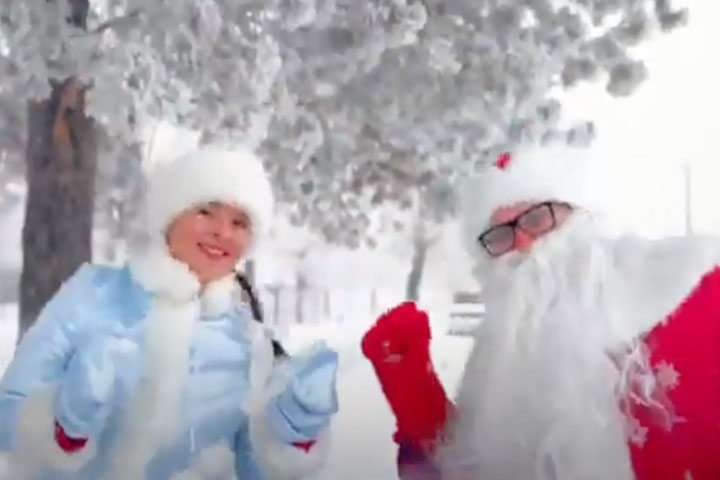 В Хакасии сотрудники детсада сняли креативное видеопоздравление
