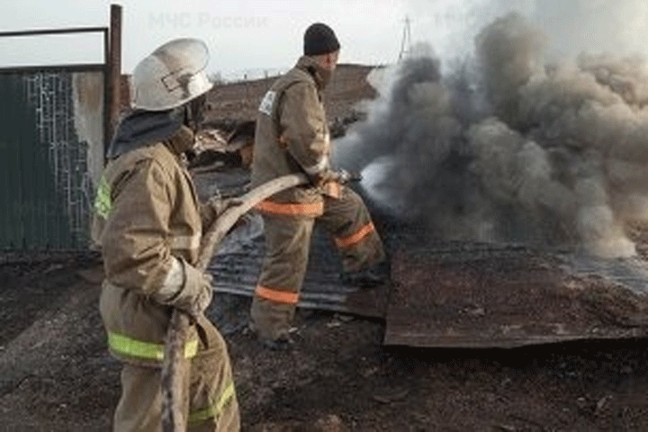 Огнеборцы усмиряли пожары в двух районах Хакасии