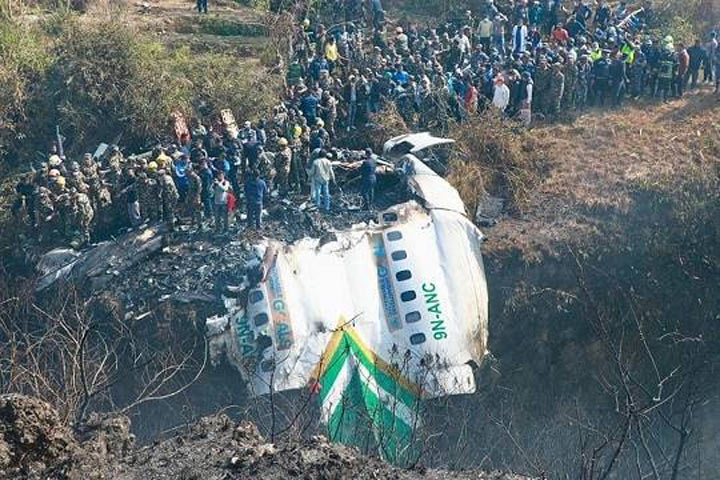 Появились имена русских граждан, погибших в крушении самолета в Непале