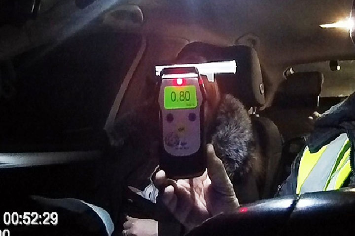 В Хакасии курсантка автошколы попалась пьяной за рулем