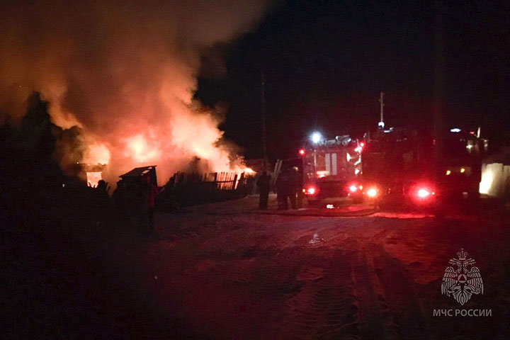 В Хакасии из-за электроприбора загорелся дом, погиб человек