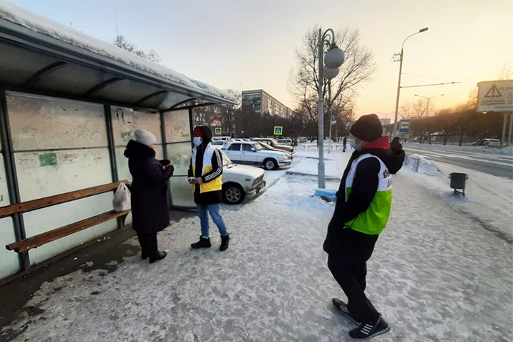 В Хакасии продолжают ловить безмасочников в автобусах