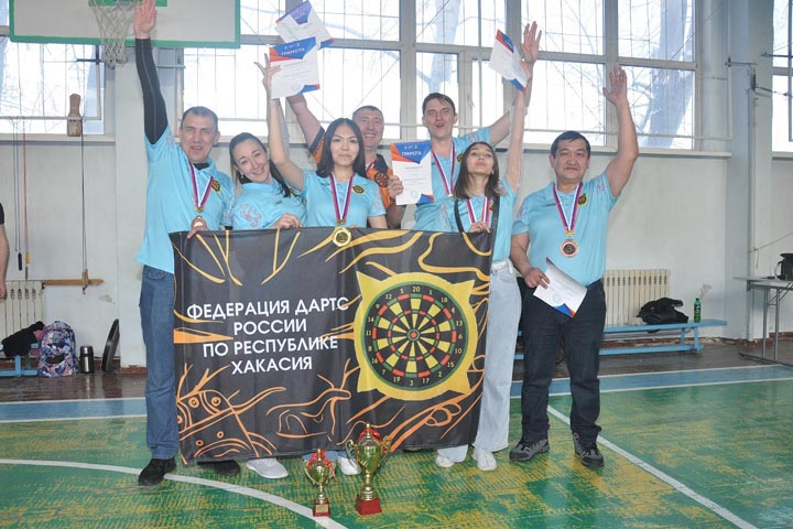 Дартсмены из Хакасии взяли медали краевых соревнований