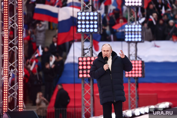 В Лужниках пройдет митинг-концерт с участием Путина