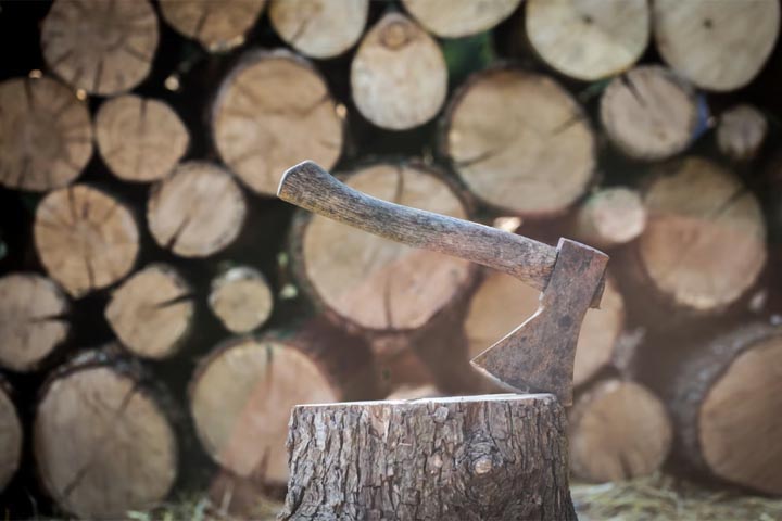 Кубометры дров и пиломатериалы получили жители горной Хакасии 