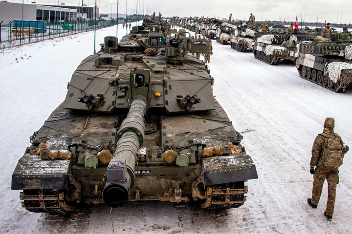 ВСУ пригнали танки Leopard в Бахмут