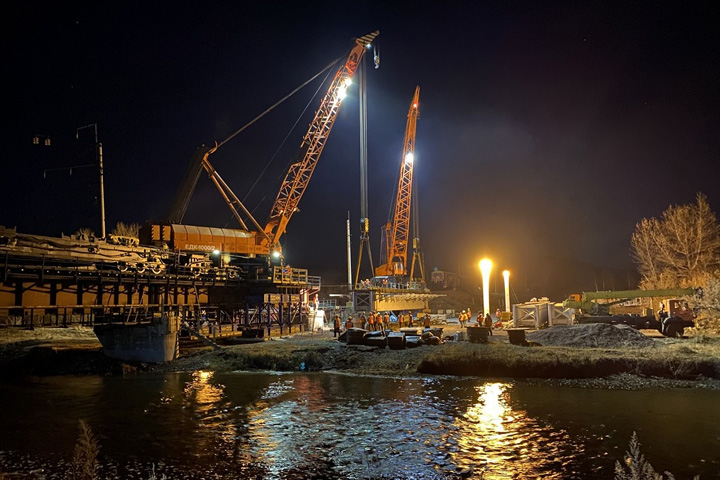 Завершена реконструкция моста через реку Аскиз в Хакасии
