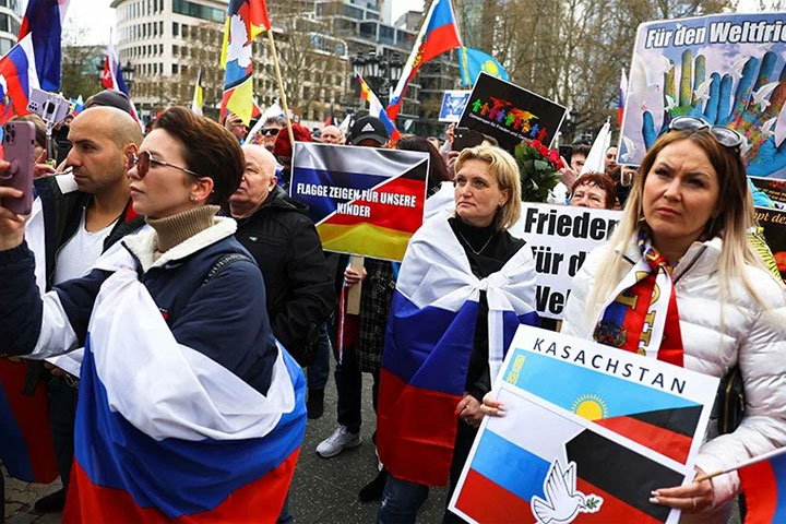 Народ Германии с Россией. Этим видео сказано всё
