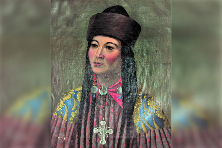 Известно, какой увидел хакаску-качинку в XIX веке художник Дмитрий Лавров