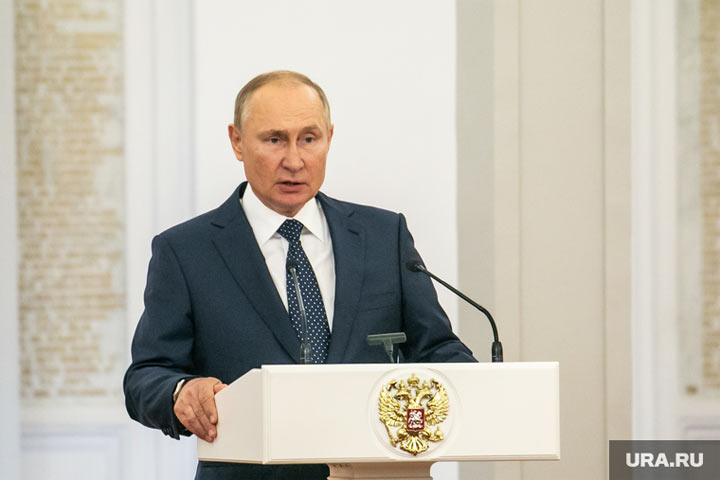 Путин обратился к россиянам впервые в 2022 году