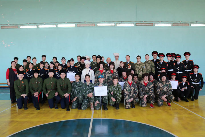 В Хакасии определили лучший казачий кадетский класс