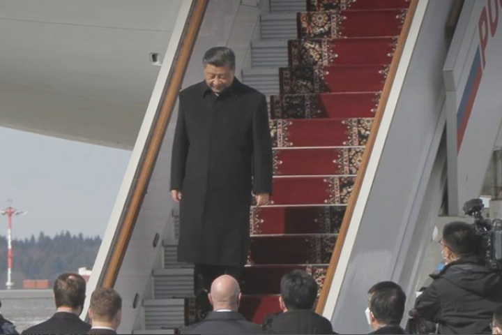 Глава КНР Си Цзиньпин прибыл с государственным визитом в Москву