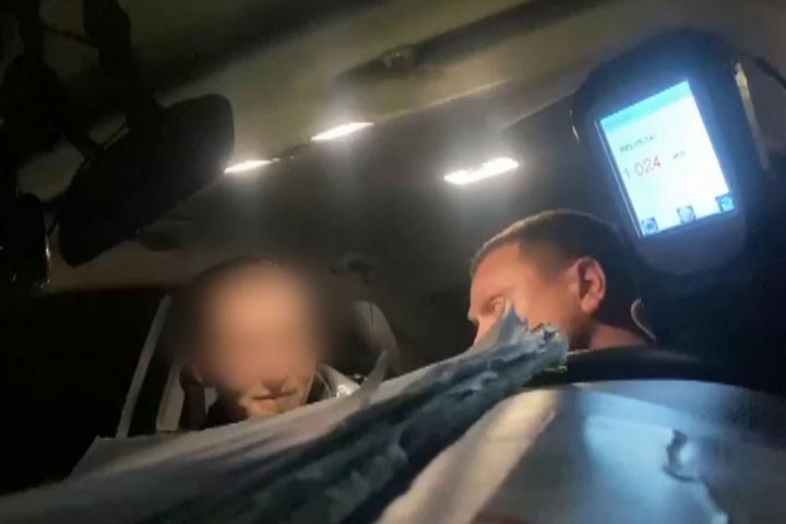 В Саяногорске преследование пьяного водителя попало на ВИДЕО