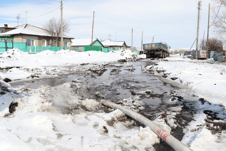 В Хакасии ждут подтопления талыми водами