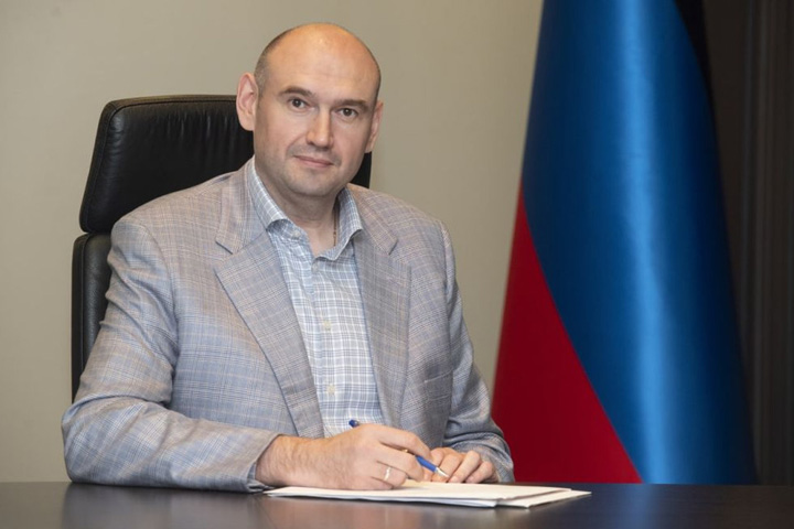 Сергей Сокол поздравил Евгения Солнцева с назначением на пост главы правительства ДНР
