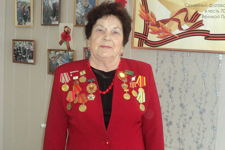 В Хакасии легендарная Мария Ильина принимает поздравления