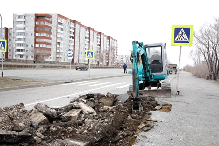 В Саяногорске сэкономили на ремонте дорог