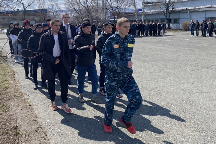 Саяногорский политехнический техникум провел военные сборы для студентов