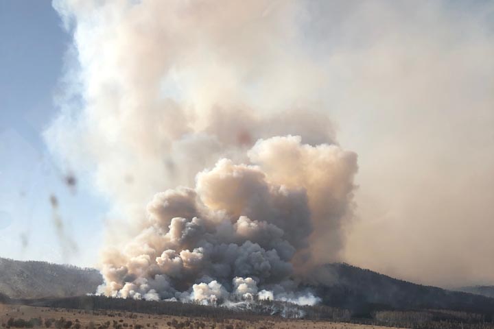 В Хакасии потушили два лесных пожара
