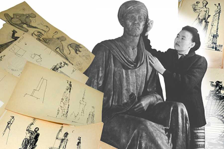 До открытия экспозиции скульптора Ирины Карачаковой-Картиной остались считанные дни
