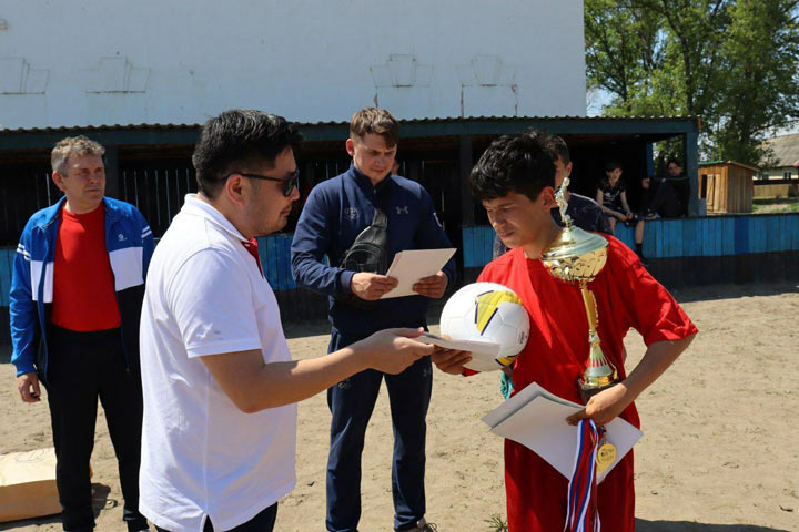 В Аскизском районе выявили лучших футболистов  среди школьников 