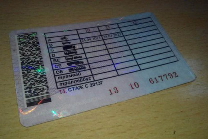 Жителя Хакасии осудили за поддельные водительские права