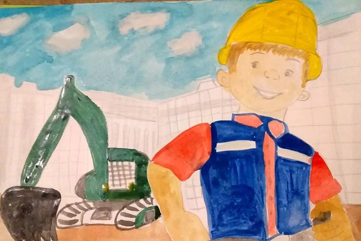 В Хакасии стартует конкурс детского рисунка «Быть строителем – это здорово!»