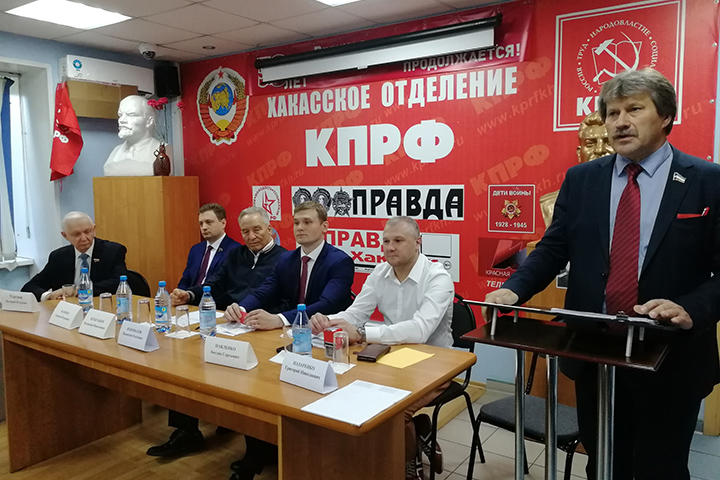 Владимир Штыгашев вошел в список кандидатов от КПРФ