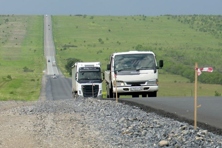Автомобилистам: когда можно будет спокойно ездить по дороге Абакан - Саяногорск