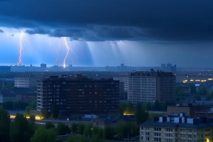 Опять штормит: в Хакасии на выходные будут ливни, ветер, грозы и град 