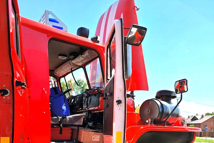 Пожарным Хакасии обновили технику 