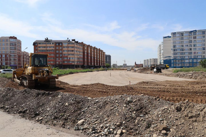 В столице Хакасии продолжается капремонт дорог