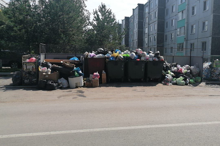Жителям Абакана объяснили, что делать при задержках с вывозом мусора