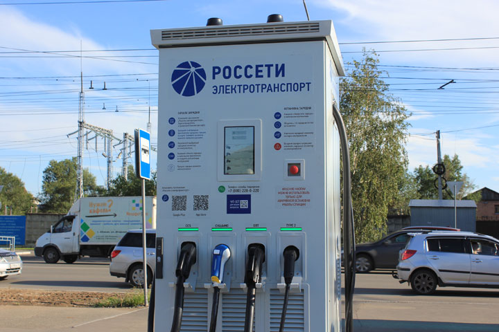 «Россети Сибирь» запустили в тестовом режиме первую в Хакасии ультрабыструю электрозаправку