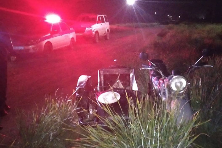 В Бейском районе бесправник на мотоцикле сбил пешехода 