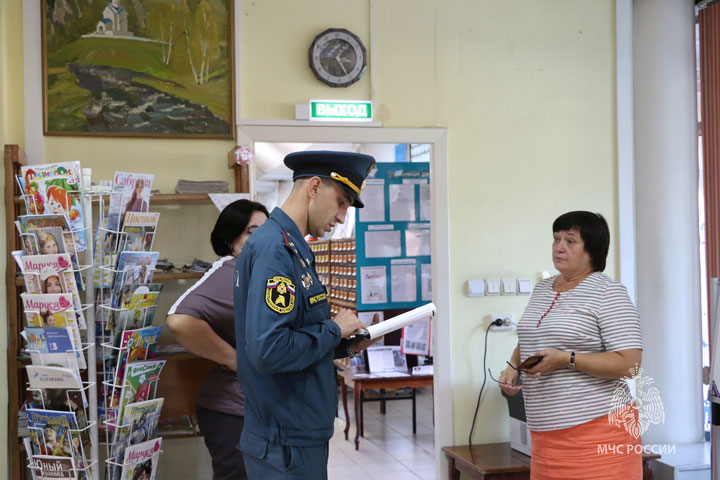 На избирательных участках в Хакасии будут дежурить сотрудники  МЧС