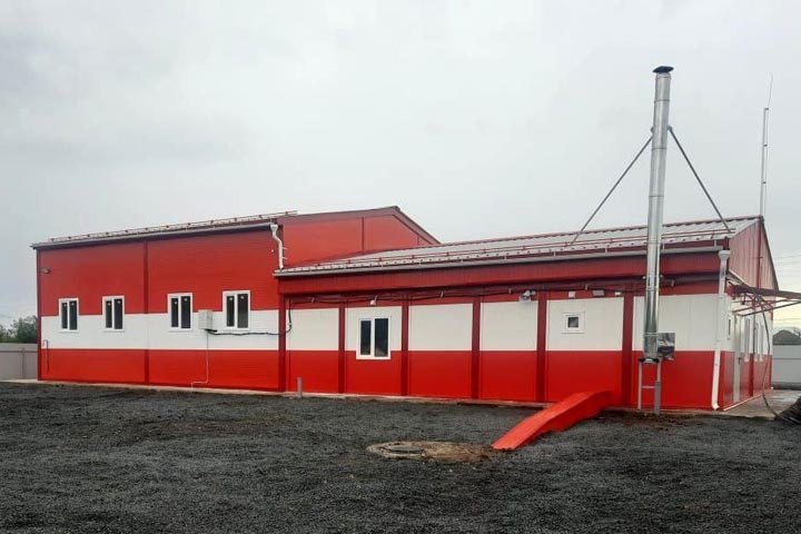 В селе Матур завершилось строительство пожарного депо