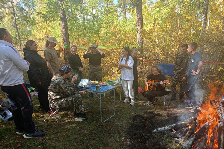 В Боградской школе эколого-туристский слет посвятили Всемирному дню туризма 