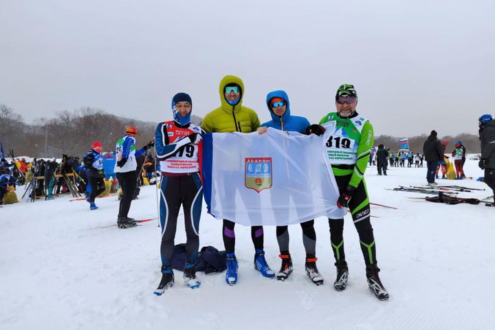 Хакасские лыжники приняли участие в Международном Сахалинском марафоне