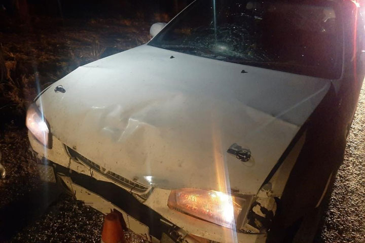 В Аскизе молодой человек на Toyota Corolla сбил женщину-невидимку