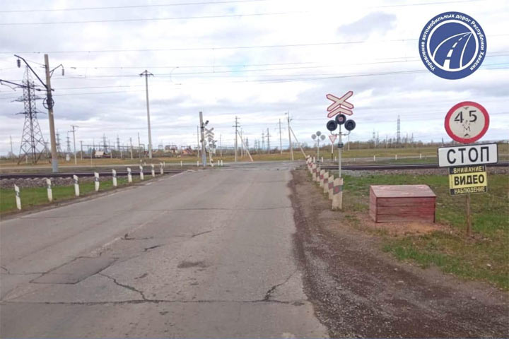 В Хакасии закрывают ж.д. переезд на автодороге Подъезд к п.Сахарный