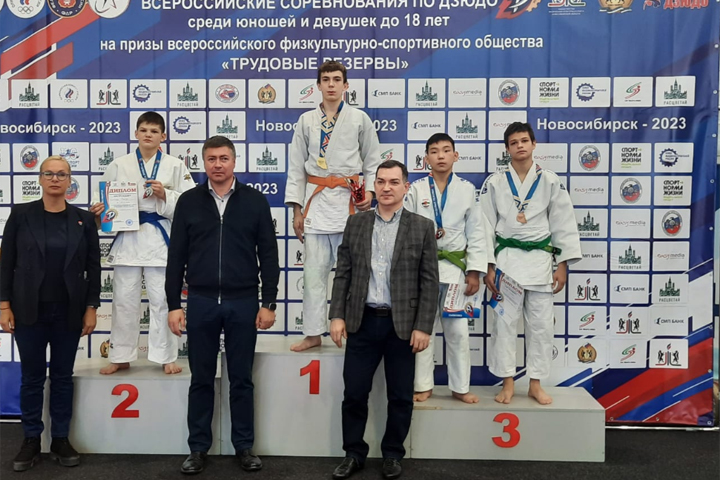 Дзюдоист из Хакасии занял первое место на соревнованиях в Новосибирске