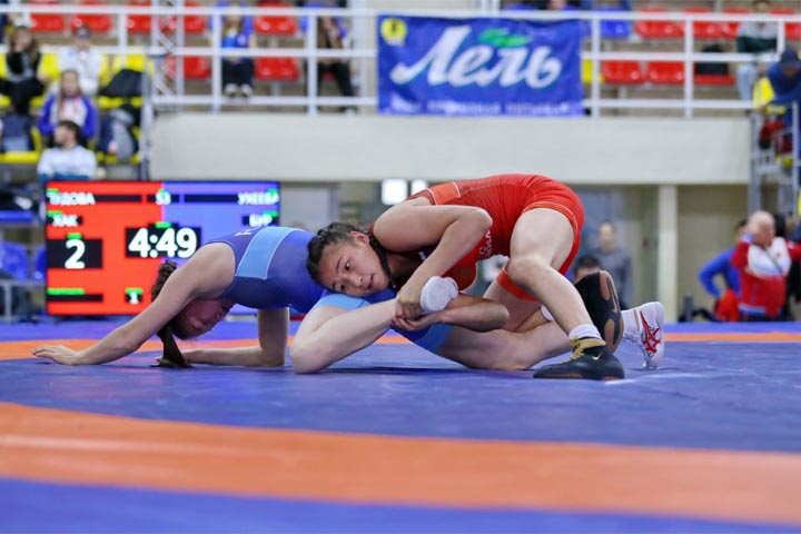 Всероссийские соревнования по вольной борьбе прошли в Хакасии 