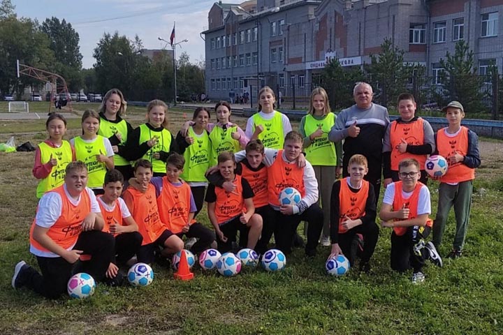 Всероссийский проект «Футбол в школе» - в Хакасии