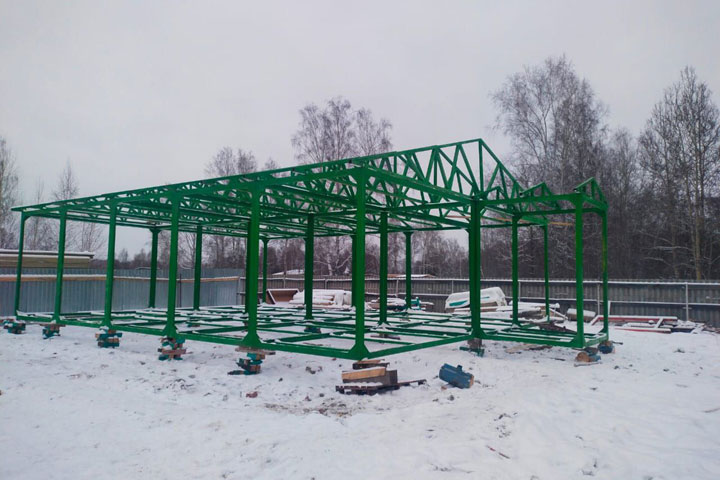В Гайдаровске строят новый фельдшерский пункт