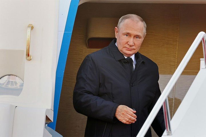 Путин прилетел в Астану для переговоров с президентом Казахстана