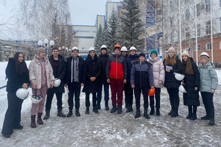 Студенты Саяно-Шушенского филиала СФУ побывали на Минусинской ТЭЦ