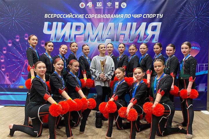 Спортсмены из Хакасии взяли медали на всероссийских соревнованиях по чир спорту