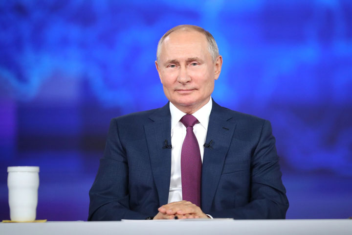 «Итоги года с Владимиром Путиным»: где смотреть трансляцию и как задать вопрос президенту